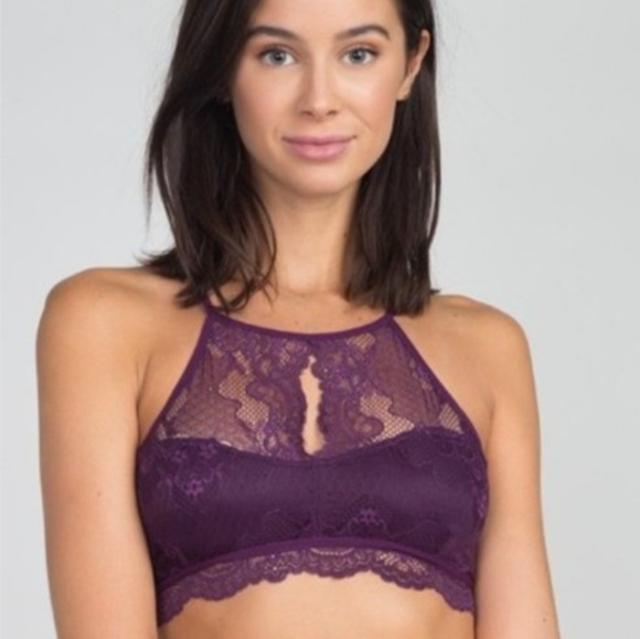 ⭐last one ⭐Press Pause Grape Bralette - Picture 4 of 4